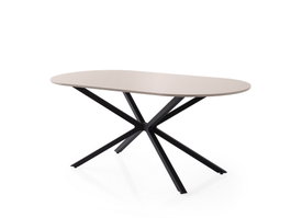 Hanah Home Aura - 3011 Mesa de comedor Moca claro